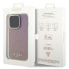 Guess GUHCP15LHDECMP iPhone 15 Pro 6.1 różowy/pink hardcase IML Faceted Mirror Disco Iridescent